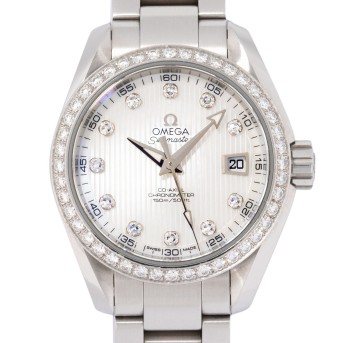 OMEGA Seamaster Aqua Terra 'MOP' Ref. 231.15.30.20.55.001 Damenuhr mit Box und Papieren, 2010. 