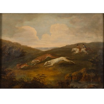 WOLSTENHOLM, DEAN, 1757– 1837, (ZUGESCHRIEBEN) "Die Hasenhetze"