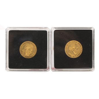 Dt. Kaiserreich/GOLD - 2x 10 Mark,