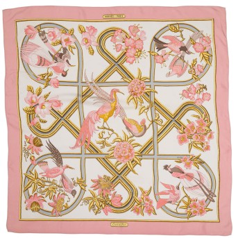 HERMÈS HERMÈS Seidencarré 'CARAIBES'.