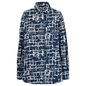 FENDI Jeansjacke, Gr. 50 (ca. XL).