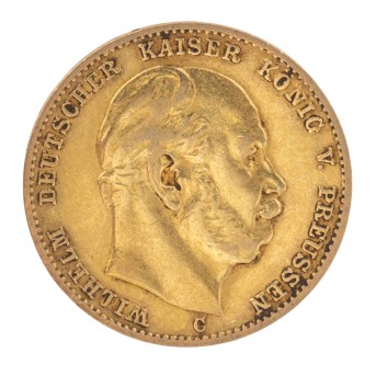 Deutsches Reich/GOLD – 10 Mark 1872, Wilhelm I. (1861-1888)