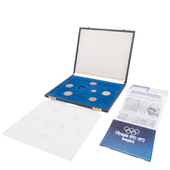 SILBER - Set Olympische Spiele von 1952-1972,