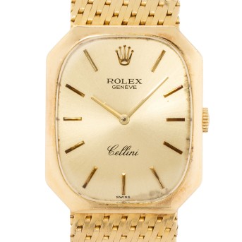 ROLEX ROLEX Cellini Ref 4336 'LC100' Herrenuhr von 1988 mit Papieren.