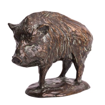HLINA, LADISLAV (1947), "Wildschwein",