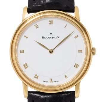 BLANCPAIN Villeret Ultraslim Herrenuhr Ref. 0021-1418 in 18K Gelbgold.