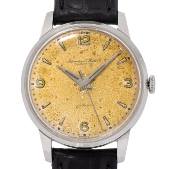 IWC Vintage "Tropical-Dial" Automatik-Herrenuhr Cal. 852.