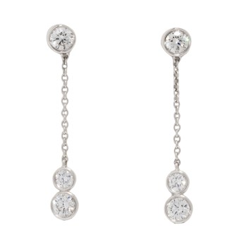 TIFFANY & CO. TIFFANY & CO Ohrhänger mit Brillanten