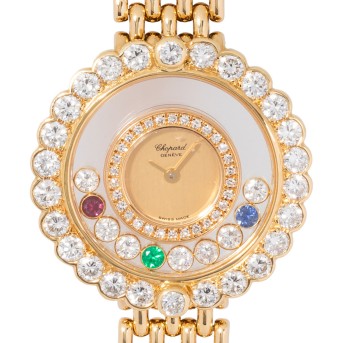 CHOPARD CHOPARD Happy Diamonds 'Tutti Frutti' Ref. 4097 feine Damenuhr, ca. 90er Jahre.