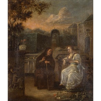 NAIVEAU, Matthys, UMKREIS (M. N.: 1647-1721/26), "Vertumnus und Pomona",