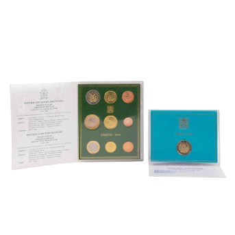 Vatikan - KMS 2018 (Paps Franziskus, Maria del Fiore), 2 Euro 2019 (90 Jahre Vatikan),