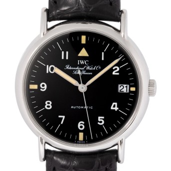IWC Portofino 'Military Dial' Ref. IW3513-1 mit Pappieren, 1997.