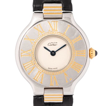 CARTIER Must 21 Damenuhr Ref. 125000P.