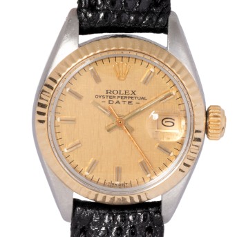 ROLEX Lady Date 26 Ref. 6917 mit Box und Papieren.