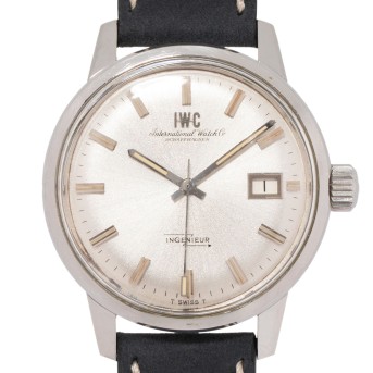 IWC Schaffhausen Vintage Ingenieur "Jumbo" Herrenuhr, Ref. 866AD. Mit Papieren aus 1972.