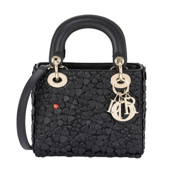 DIOR Handtasche 'MINI LADY DIOR - CLOVER ALLOVER'.