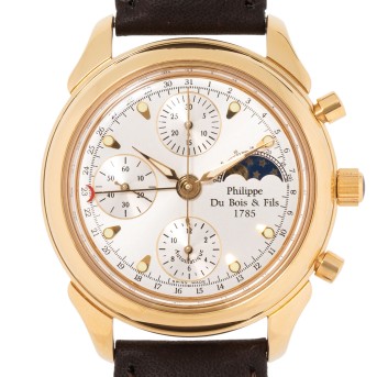 PHILIPPE DUBOIS ET FILS 1785 Chronograph Herrenuhr, ca. 90er Jahre.