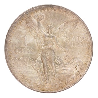 Mexiko/SILBER 1 Onza "Libertad" 1984