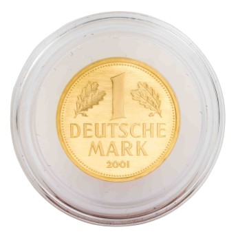 BRD /GOLD - 1 Mark 2001-F
