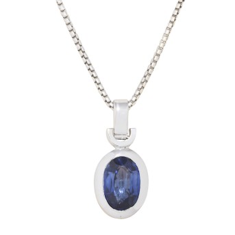 Anhänger mit Tansanit von ca. 4,86 ct, 