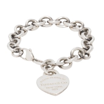 TIFFANY & Co. Armkette, Länge ca. 19cm.