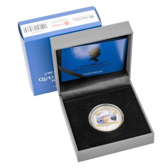 Neuseeland - 1 Dollar 2022, Platin Jubiläum von Queen Elizabeth,