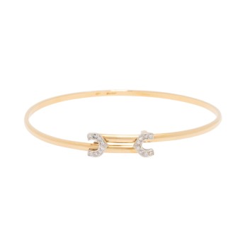 CARTIER Armreif "C de Cartier" mit Diamanten