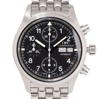 IWC Fliegerchronograph Ref. IW3706 Herrenuhr mit neuer Revision, 2000.