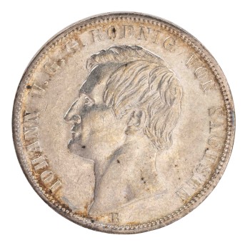 AD - Sachsen, Johann (1854-1873) Siegestaler 1871