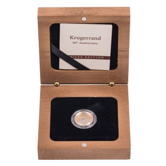Südafrika - 1/10oz Krügerrand 2020 zum 40-jährigen Jubiläum