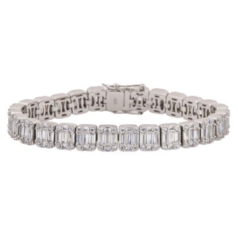 Armband mit Zirkonia,