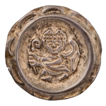 Augsburg - Brakteat, Hartmann II. von Dillingen (1250-1286),