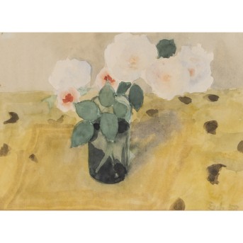SCHNARRENBERGER, WILHELM (1892-1966), "Rosen", 1958,