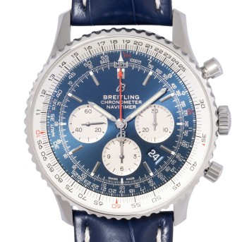BREITLING Navitimer 1 "B01" Herren Chronograph, Ref. AB0127211C1P1. Full Set 2019 + Revision 2026.