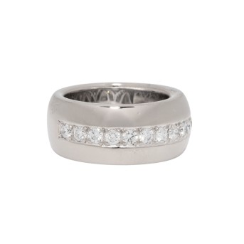 WEMPE Ring mit 13 Brillanten von zus. ca. 1 ct,