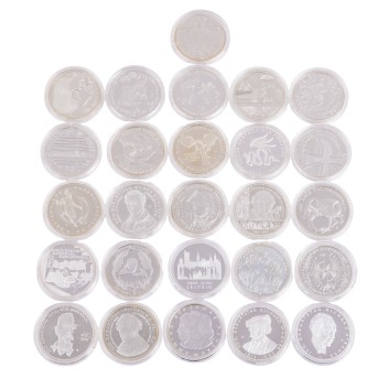 BRD/SILBER 26x 10 Euro