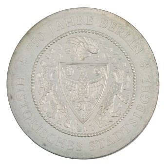 DDR/SILBER 20 Mark "Stadtsiegel Berlin" 1987/A