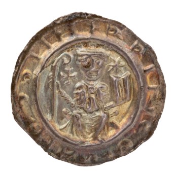Kempten, Münzstätte der Abtei - Brakteat, Heinrich II. - Heinrich III. (1197-1224),