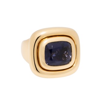 WERNER ZAPPE Ring mit facettiertem Iolith