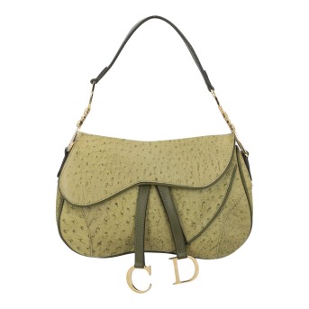 DIOR CHRISTIAN DIOR VINTAGE Schultertasche 'DOUBLE SADDLE BAG'.