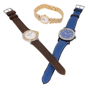 KONVOLUT 3x RAYMOND WEIL Armbanduhren.