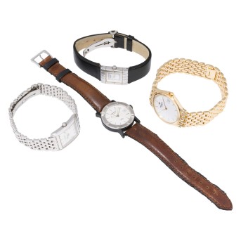 KONVOLUT 4x RAYMOND WEIL Armbanduhren.