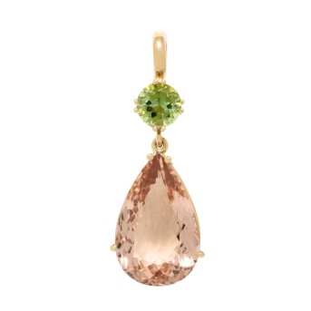 Anhänger mit Turmalin 1,06 ct 
