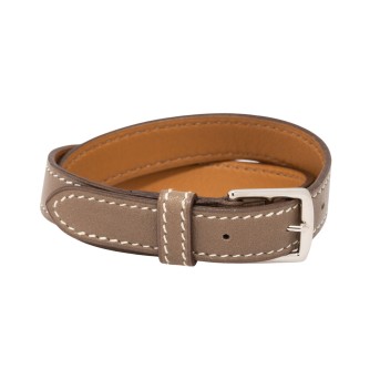 HERMÈS Wickelarmband 'ETRIVIERE', Gr. M.