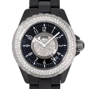 CHANEL J12 Ref H1709 'Diamond Dial' Armbanduhr von 2007. 