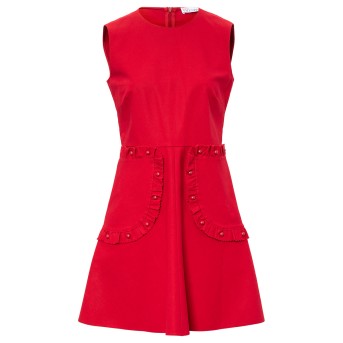 RED VALENTINO Kleid, Gr. 36 (ital. 42). 