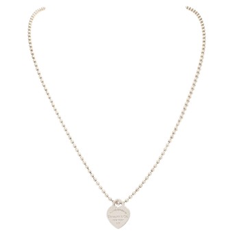 TIFFANY & Co. Halskette 'PLEASE RETURN TO TIFFANY'.