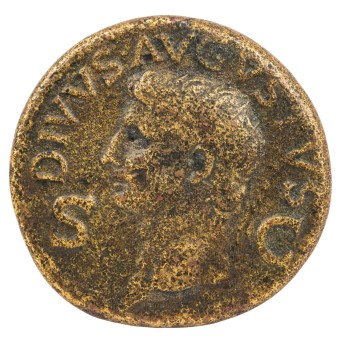 Römisches Reich – Dupondius 41-50 n. Chr., Tiberius Claudius Drusus (41-54 n. Chr.)