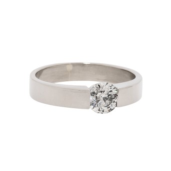 Ring mit Brillant ca. 1 ct,