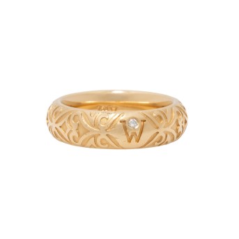 WELLENDORFF Ring mit Brillant
